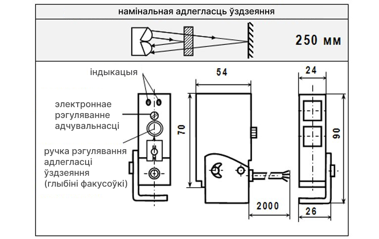 Датчыкі дыфузійнага тыпу